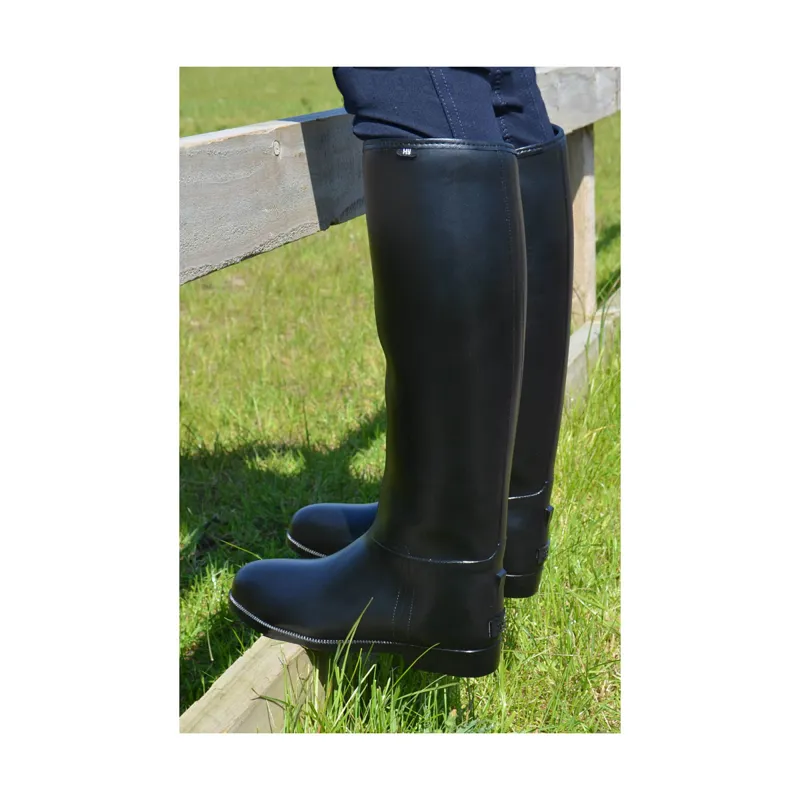 Waterproof Ladies Long Rubber Riding Boot -1